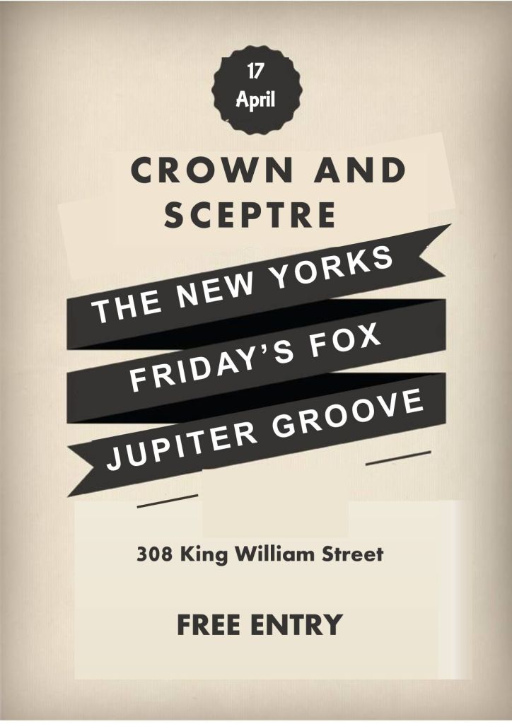 Friday's Fox, Jupiter Groove, The New Yorks Poster